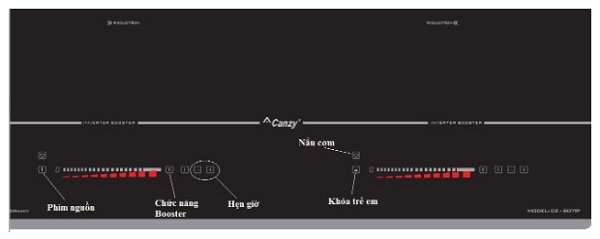 Bếp từ Canzy CZ 907IP 5 Hướng dẫn sử dụng Canzy CZ 907IP