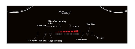 Bếp từ Canzy CZ TL67A 3 bep tu canzy cz tl67a 1